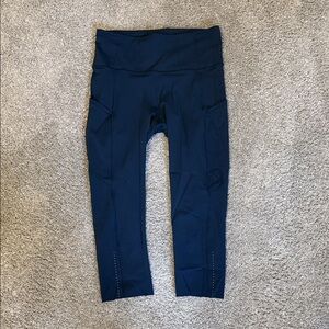 lululemon athletica Women’s 17 inch Cropped Fast and Free Leggings